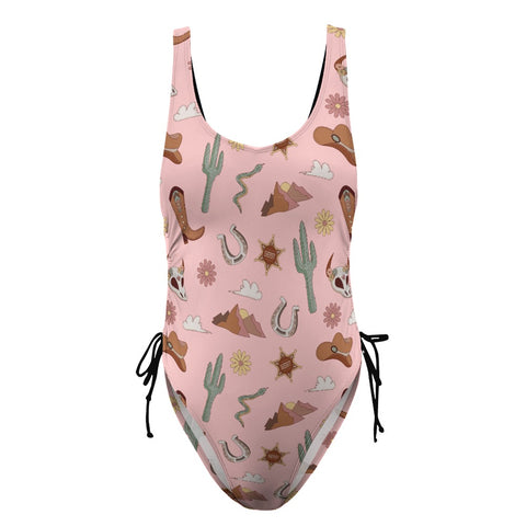 Country-Women's-One-Piece-Swimsuit-Light-Pink-Product-Front-View