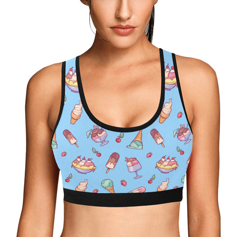 Banana-Split-Womens-Bralette-Sky-Blue-Model-Front-View