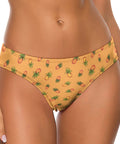 Pineapple-Womens-Thong-Orange-Model-Front-View