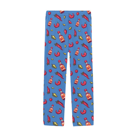 Spicy-Mens-Pajama-Blue-Front-View