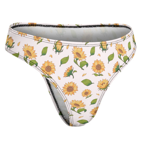 Sunflower-Womens-Thong-Snow-Product-Side-View