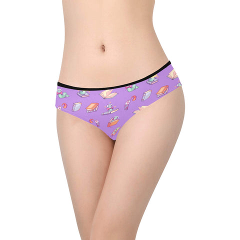 Book Worm Women's Hipster Underwear