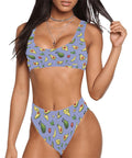 Happy-Avocado-Womens-Bikini-Set-Lavender-Model-Front-View