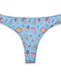 Banana-Split-Womens-Thong-Sky-Blue-Product-Front-View
