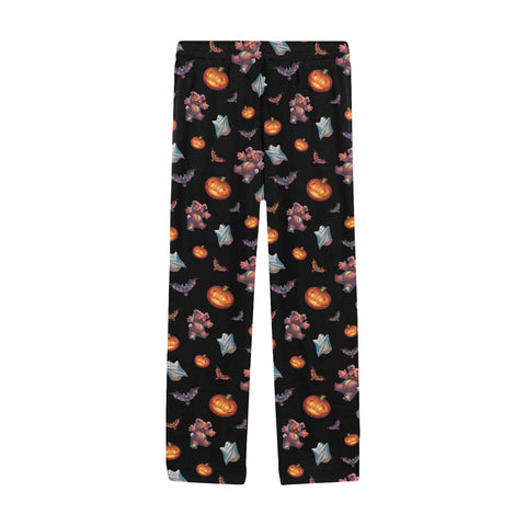 Halloween-Mens-Pajama-Black-Front-View