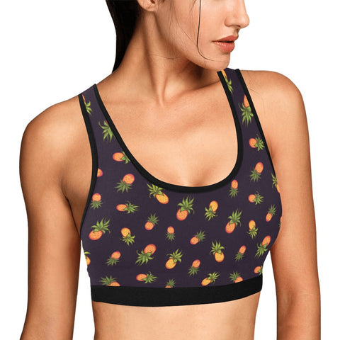 Pineapple-Womens-Bralette-Midnight-Purple-Model-Side-View