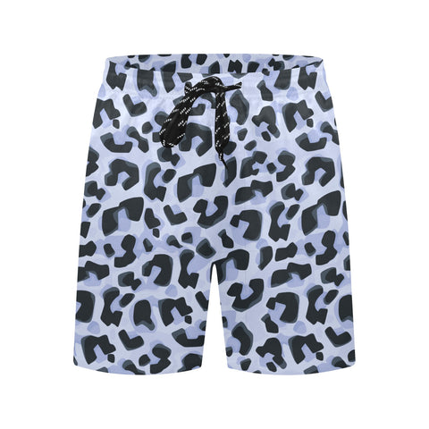 Animal-Print-Mens-Swim-Trunks-Snow-Leopard-Front-View