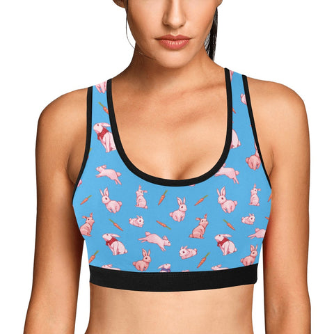 Bunny-Womens-Bralette-Sky-Blue-Model-Front-View