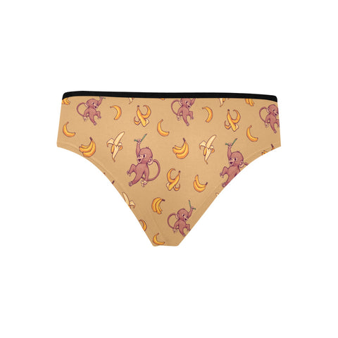 Baby-Monkey-Womens-Hipster-Underwear-Yellow-Product-Front-View