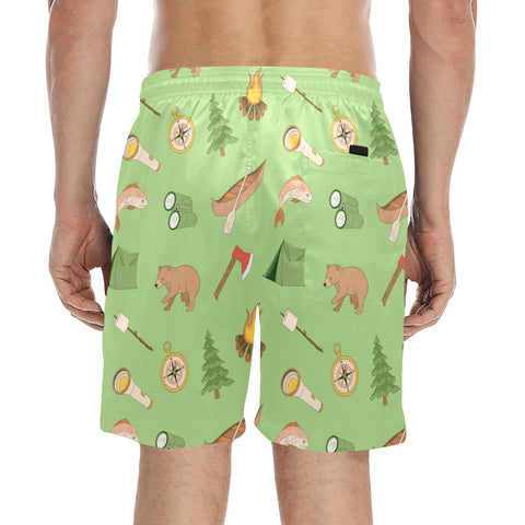 Camping-Men's-Swim-Trunks-DarkSeaGreen_1-Model-Back-View