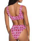Fatal-Attraction-Womens-Bikini-Set-Hot-Pink-Model-Back-View