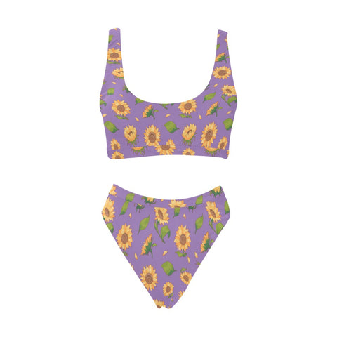Sunflower-Womens-Bikini-Set-Lavender-Front-View