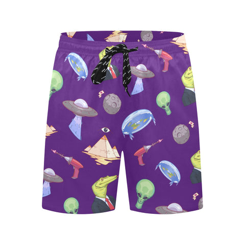 Conspiracy Theory Men's Swim Trunks