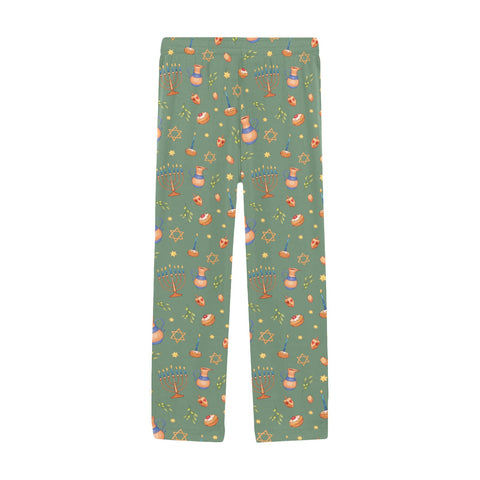Hanukkah-Mens-Pajama-Forest-Front-View