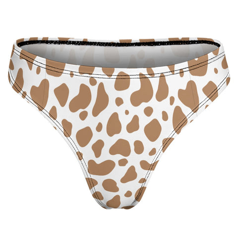 100%-Grass-Fed-Women's-Thong-Brown-Product-Back-View