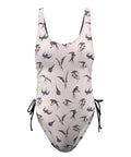 Sparrow-Womens-One-Piece-Swimsuit-White-Product-Front-View