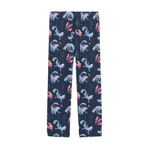 Axolotl-Mens-Pajama-Midnight-Blue-Front-View