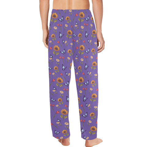 Summer-Garden-Mens-Purple-Model-Back-View