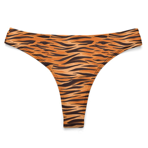 Animal-Print-Womens-Thong-Tiger-Product-Front-View