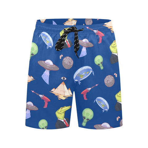 Conspiracy Theory Men's Swim Trunks