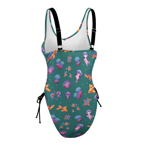 Sea-Life-Womens-One-Piece-Swimsuit-Sea-Moss-Green-Product-Side-View