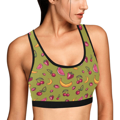 Fruit-Punch-Womens-Bralette-Olive-Green-Model-Side-View