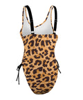 Animal-Print-Women's-One-Piece-Swimsuit-Leopard-Product-Side-View