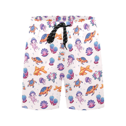 Sea-Life-Mens-Swim-Trunks-Snow-Front-View