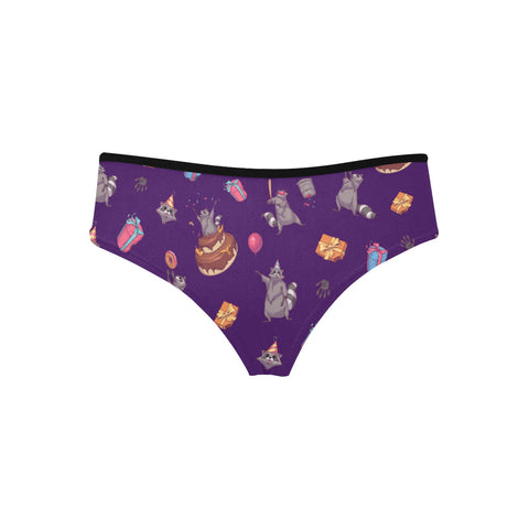 Birthday Raccoons Women's Hipster Underwear