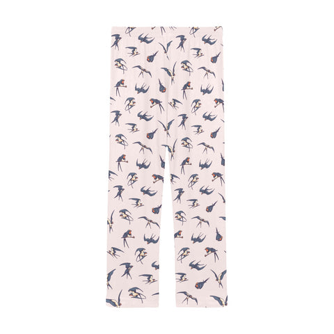 Sparrow-Mens-Pajama-White-Back-View