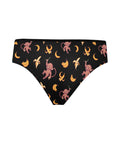 Baby-Monkey-Womens-Hipster-Underwear-Black-Product-Front-View