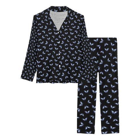 Butterfly-Women's-Pajama-Set-Product-View