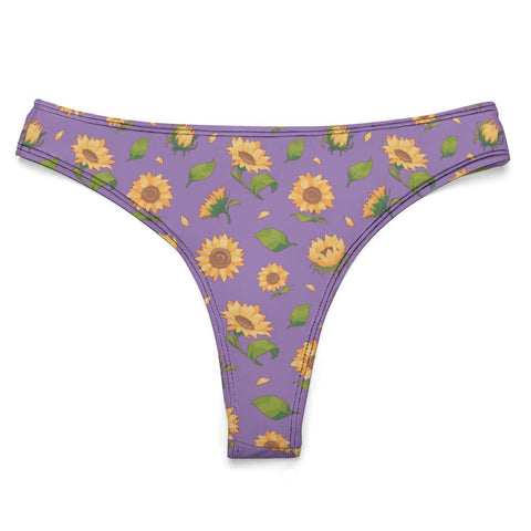 Sunflower-Womens-Thong-Lavender-Product-Front-View