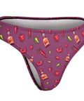 Spicy-Womens-Thong-Magenta-Product-Side-View