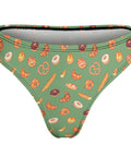 Sweet-Treats-Womens-Thong-Green-Product-Back-View
