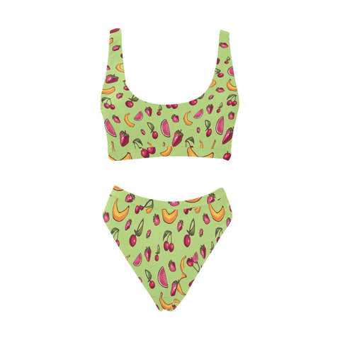 Fruit-Punch-Womens-Bikini-Set-Lime-Green-Front-View
