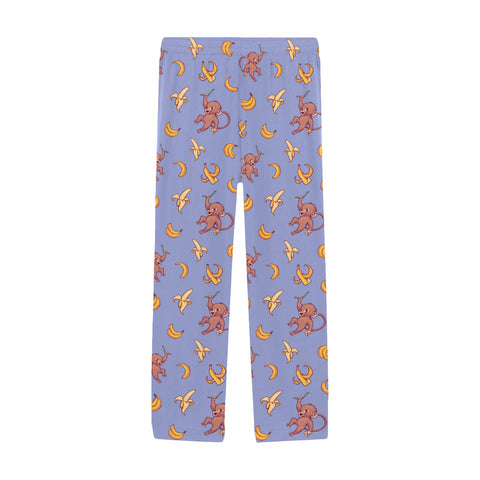 Baby-Monkey-Mens-Pajama-Cornflower-Blue-Front-View