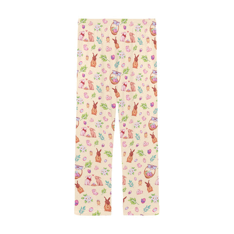 Easter-Mens-Pajama-Pastel-Yellow-Back-View