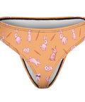 Bunny-Womens-Thong-Peach-Product-Front-View