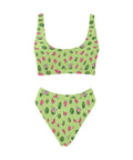 Watermelon-Womens-Bikini-Set-Lime-Green-Front-View