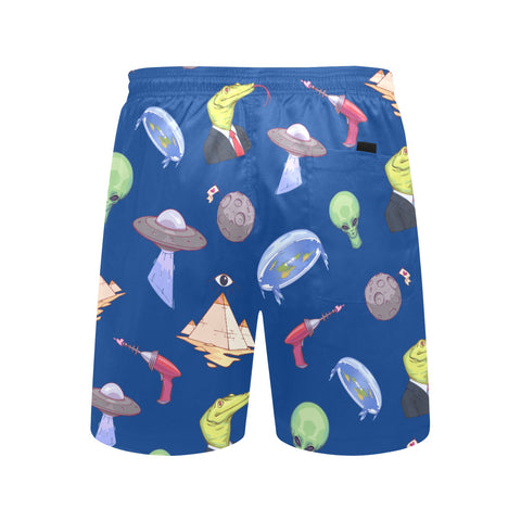 Conspiracy Theory Men's Swim Trunks