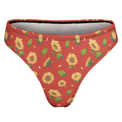 Sunflower-Womens-Thong-Dark-Orange-Product-Back-View
