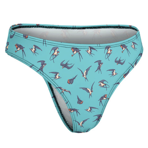 Sparrow-Womens-Thong-Turquoise-Product-Side-View