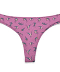 Sparrow-Womens-Thong-Magenta-Product-Front-View