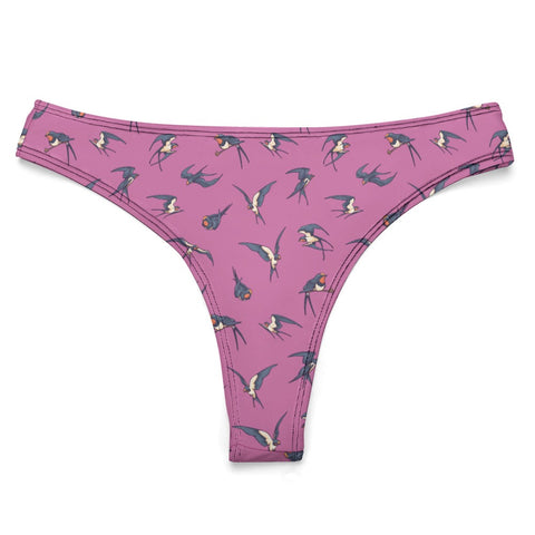 Sparrow-Womens-Thong-Magenta-Product-Front-View