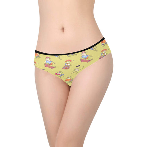Frogs Doing Things Women's Hipster Underwear