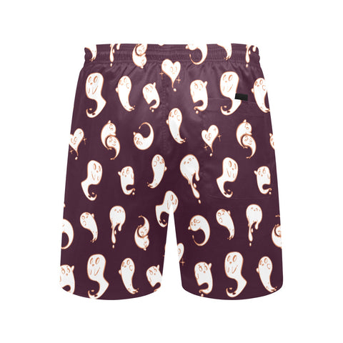 Retro-Ghost-Mens-Swim-Trunks-Midnight-Purple-Back-View