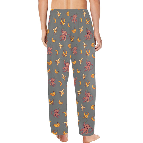 Baby-Monkey-Mens-Pajama-Model-Back-View