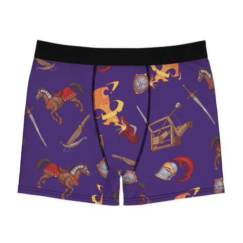 Medieval-Mens-Boxer-Briefs-Purple-Product-Front-View