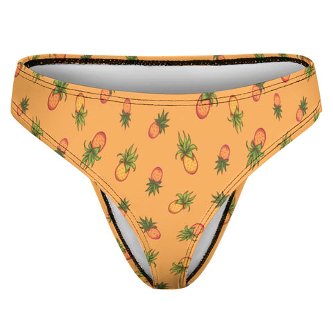 Pineapple-Womens-Thong-Orange-Product-Front-View